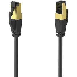 Hama Netzwerkkabel S/FTP CAT8.1, 5 m Netzwerkkabel