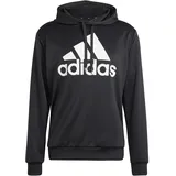 adidas Men's Sportswear French Terry Hooded Track Suit Trainingsanzug, Black, L
