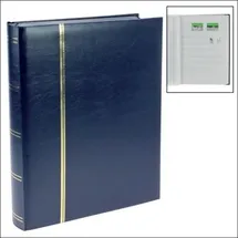 SAFE Schwäbische Albumfab Briefmarkensammelalbum, blauer Einband