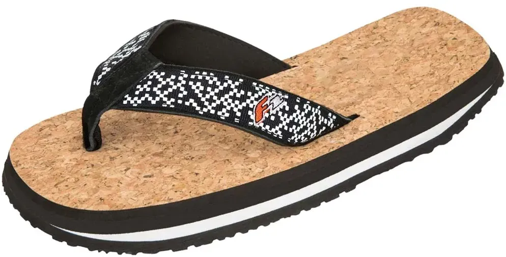 F2 Flip Flop Beach Slipper COMFORT Men - Hr., black (40/41 EU)