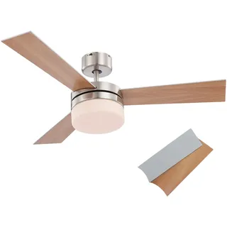 GLOBO Alana 105 cm buche/silber mit Licht