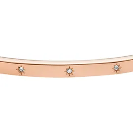 Fossil Sadie Armband aus Edelstahl roségold JF04394791 Größe 17,5 cm