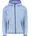 Kapuzenfleece Sky/Bianco 92