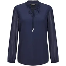 GOLDNER Chiffonbluse Blau 24