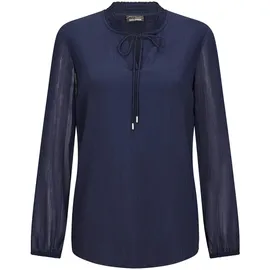 GOLDNER Chiffonbluse Blau 24