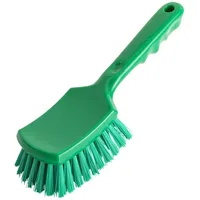 Haug BÃ1⁄4rsten Haug Stielbürste mit kurzem Griff, Polyester, hart
