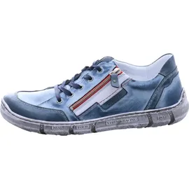 Krisbut Halbschuhe Herren Glattleder BlauGröße:44 - Blau - 44