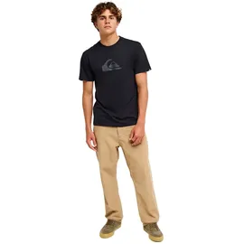 QUIKSILVER T-Shirt mit kurzen Ärmeln, EV Comp Logo, SS, schwarz, XS
