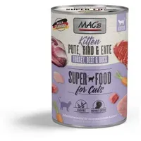 MAC's Kitten Pute, Rind & Ente 6 x 400