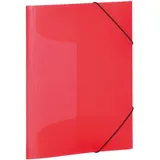 Herma Sammelmappe A3 transluzent Rot