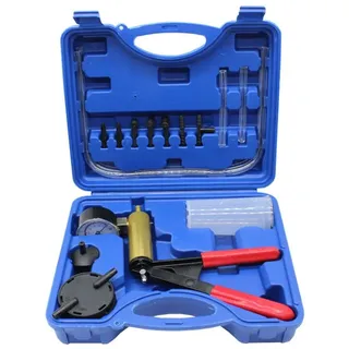 LLCTOOLS Bremsenentlüfter Bremsenentlüftungs Gerät Vakuum Vakuumpumpe Vakuumtester SET