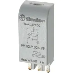 Finder LED gn + Diode 6.. 24VDC f.Fas. 95.03/05 99.02.9.024.99