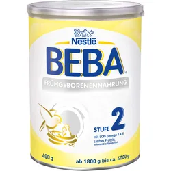 Nestle BEBA Frühgeborenen Nahrung