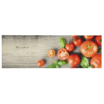 vidaXL Küchenteppich Waschbar Tomaten 60x180 Cm Samt