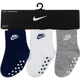 Nike ABS-Socken NIKE SPORTSWEAR "NHN CORE FUTURA GRIPPER", Mädchen, Gr. 68-80, bunt, Baumwollmischung, Socken, für Babys und Kinder