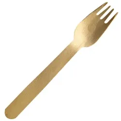 NATURE Star Gabel 38856 Holz 16cm natur 4015544388565 NATURE Star 38856 100 Stück