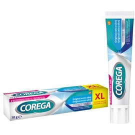 Corega Original Extra Strong Extra starke Fixiercreme für Zahnprothesen 70 g