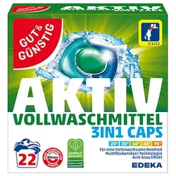 Gut und Günstig AKTIV Waschmittel 4311501751756 GUT&GÜNSTIG