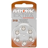 Rayovac Extra Advanced 312 PR41 6 St