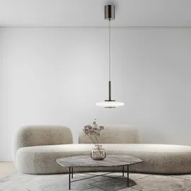 Paul Neuhaus PURE Vitrum 1-flg. höhenverstellbar 60 cm dunkelbraun