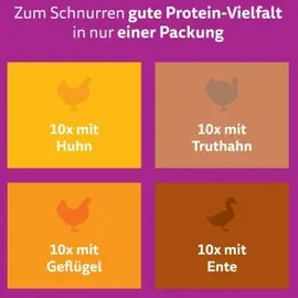 Whiskas Junior Geflügel Auswahl in Gelee 40 x 85 g