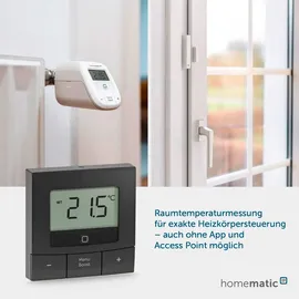 eQ-3 Homematic IP Wandthermostat Basic Anthrazit