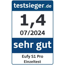 eufy S1 Pro Saug-/Wischroboter mit Echtzeitselbstreinigung