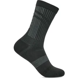 HOKA Trail Run Crew Socken Schwarz L