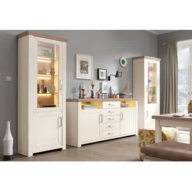 Set One by Musterring Wohnwand »York« Set, 3 Stk. tlg., weiß