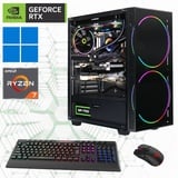 Hyrican Gamemax Black Hole 7305 Ryzen 7 5700X, 32GB 2TB SSD, RTX 4070 Super,