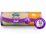 Swirl swirl® Müllbeutel Reißfest & Dicht Duft 7239 10,0 l rot, 14 St.