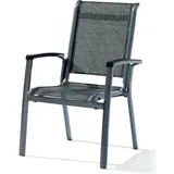 Sieger Calvi hoch 62 x 64 x 87 cm eisengrau/silbergrau