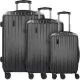 Bugatti Lima Koffer-Set 3-tlg. schwarz