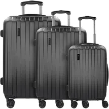 Bugatti Lima Koffer-Set 3-tlg. schwarz