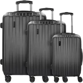 Bugatti Lima Koffer-Set 3-tlg. schwarz