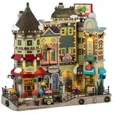 Lemax Jingle Bell Bazaar 0,27 m rot/mehrfarbig beleuchtet