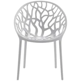 CLP Gartenstuhl Hope Sessel 59 x 59 x 80 cm grau 2 St.