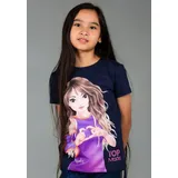 TopModel Kurzarmshirt blau 164 EU