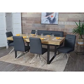 MCW Esszimmer-Set Anthrazit, 5er-Set