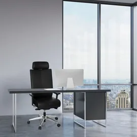 HJH Office Pro-Tec XXL Leder schwarz