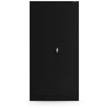 Jan Nowak Werkzeugschrank Metall 185 x 92 x 50 cm schwarz 5 Böden abschließbar