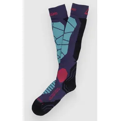 Dogma Socks Snow Leopard Funktionssocken purple Gr. 39/41
