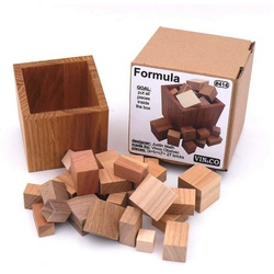 ROMBOL Denkspiele Spiel, 3D-Puzzle Formula - interessantes, mathematisches Puzzle, Holzspiel