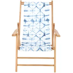Outdoor Liegestuhl Maxx Bezug seraya indigo
