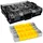 BS SYSTEMS GMBH & CO Sortimo Systemkoffer L-Boxx 102 schwarz mit transparentem Deckel + Insetboxen B3