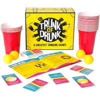 Trunk of Drunk - 8 Greatest Drinking Games (Bier Pong, Ring of Fire, Never Have I Ever and More)