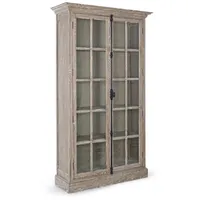 BIZZOTTO Vitrine Columbia aus Eschenholz, 2 Türen
