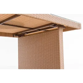 CLP Avignon Gartentisch 180 x 90 x 74,5 cm sand