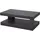 Mendler Couchtisch HWC-A32, Wohnzimmertisch, 3D-Struktur, 40x110x60cm MVG-zertifiziert ~ schwarze Eicheoptik