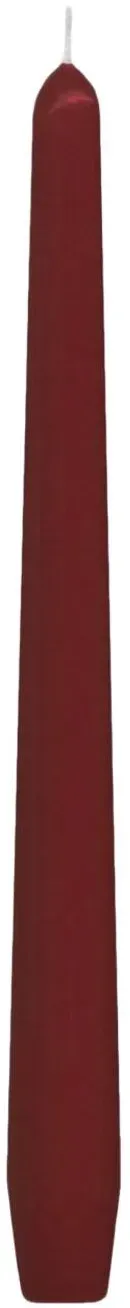 Spitzkerzen 245 mm, 8 Stunden Brenndauer, bordeaux, 10 Stk.